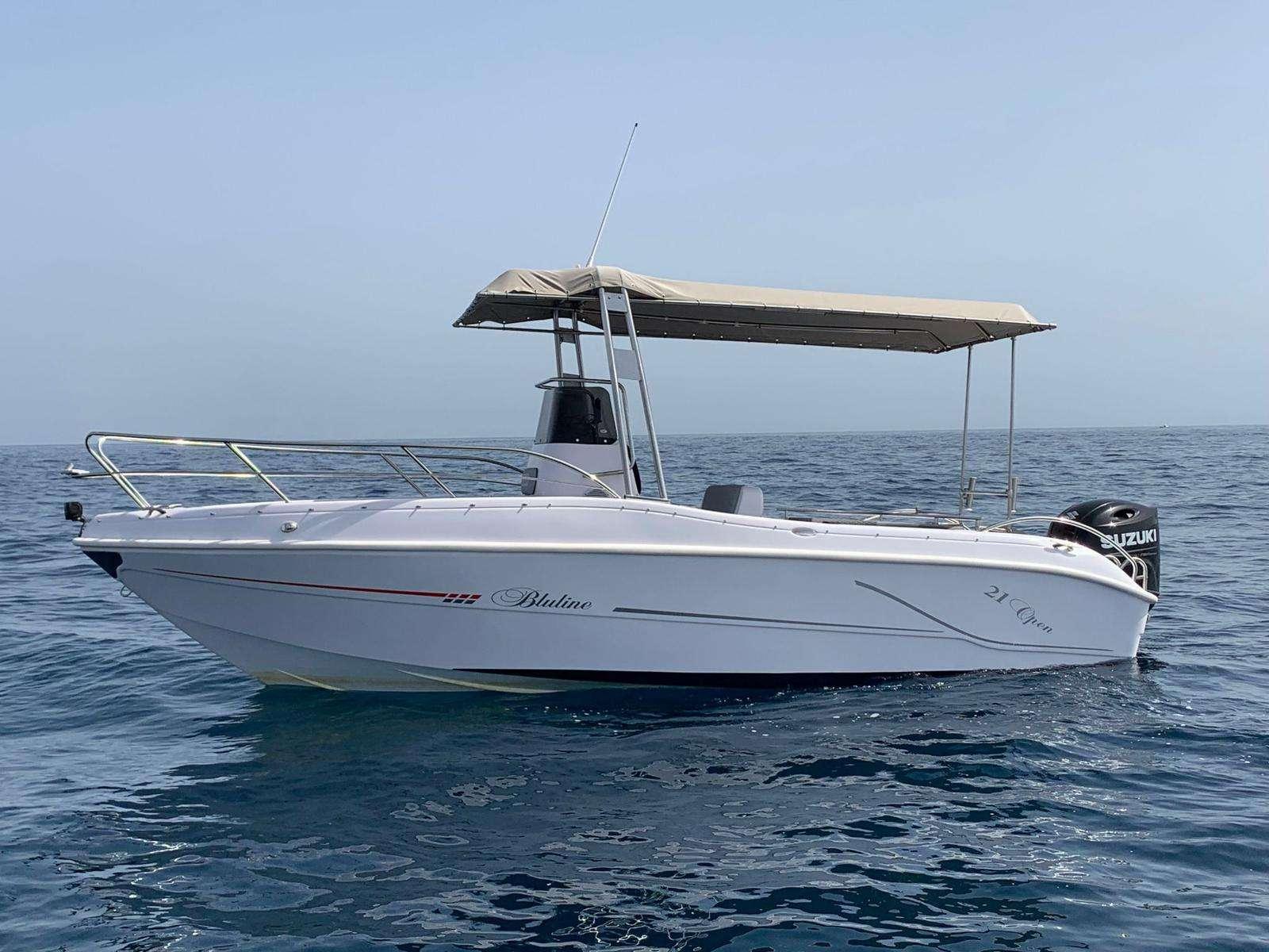 Bluline 21, a motor yacht for charter in Malta