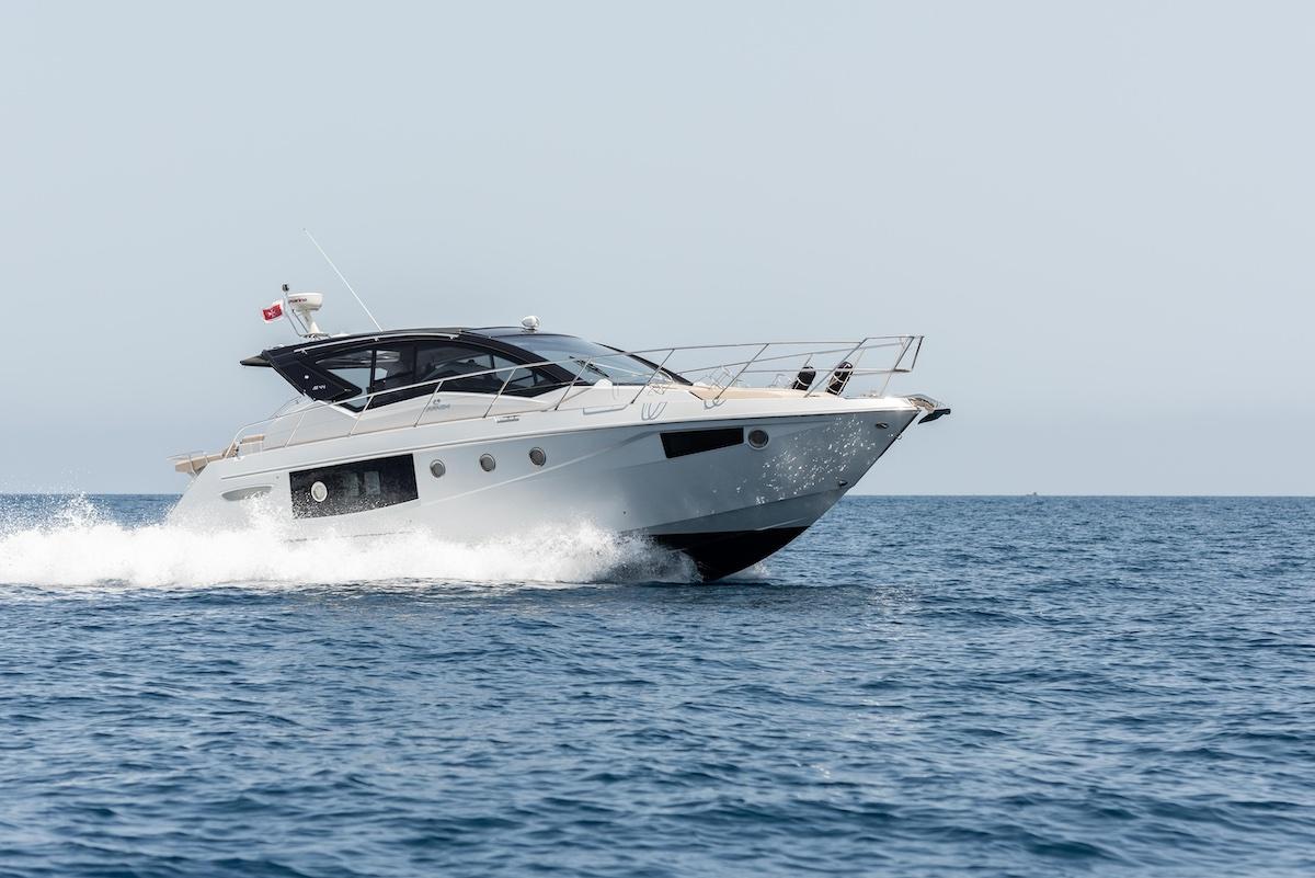 Cranchi M44 “Pura”, a motor yacht for charter in Malta at Portomaso