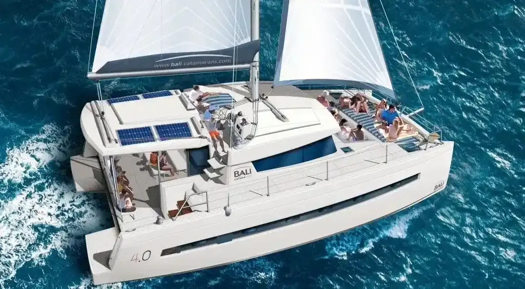 BALI Catspace, a catamaran for charter in Malta at Ta' Xbiex